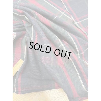 画像5: 生地：綿100%厚手タータンチェック（紺緑赤）