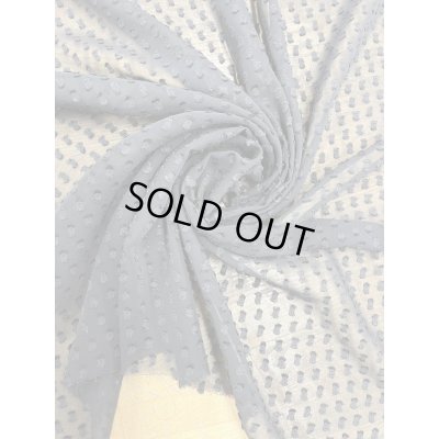 画像6: 生地：スクエア柄カットボイルシフォン（黒）