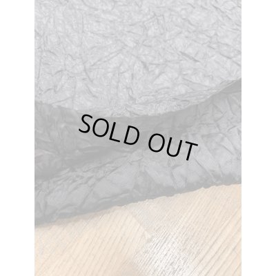 画像4: 生地：ポリ100％シアー素材シワ加工（黒）