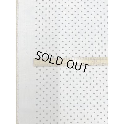 画像2: 生地：ポリエステル100％水玉柄プリント（白／黒）