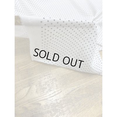 画像7: 生地：ポリエステル100％水玉柄プリント（白／黒）