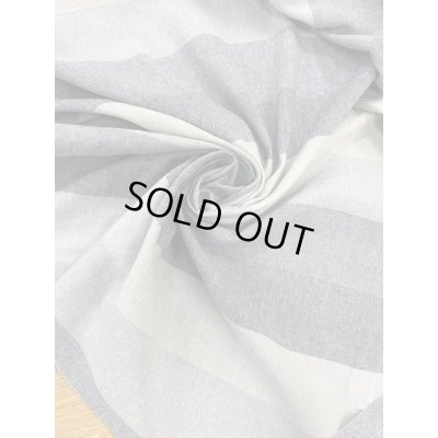 画像6: 生地:綿100%3色太ボーダー柄ダンガリー