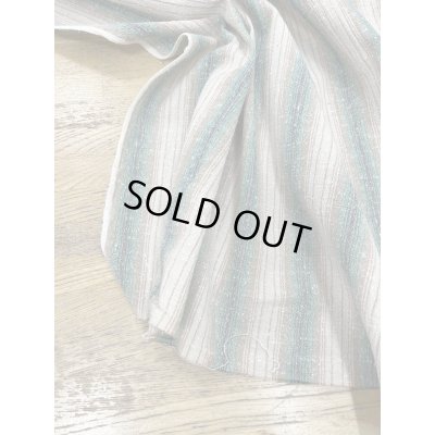 画像5: 生地：綿100％ストライプ（茶緑系）