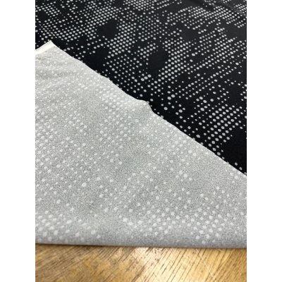 画像3: 生地：ポリエステル100％2wayランダムドット柄ニット（黒／グレ―）