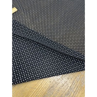 画像3: 生地：リング水玉柄シフォン（黒／白）