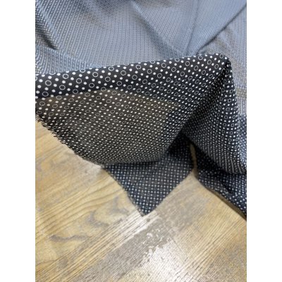 画像4: 生地：リング水玉柄シフォン（黒／白）
