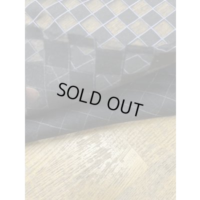 画像4: 生地：ポリエステル100％シアー素材格子柄（黒）