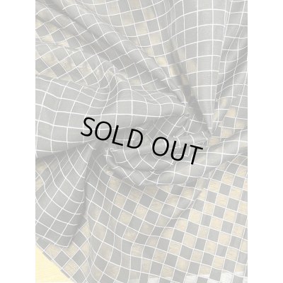 画像7: 生地：ポリエステル100％シアー素材格子柄（黒）