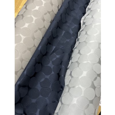 画像8: 生地：ポリストレッチサテンジャガード織り（ブルーグレー）