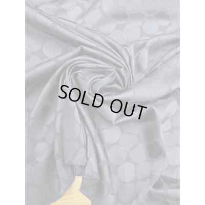 画像6: 生地:ポリストレッチサテンジャガード織り(紺)