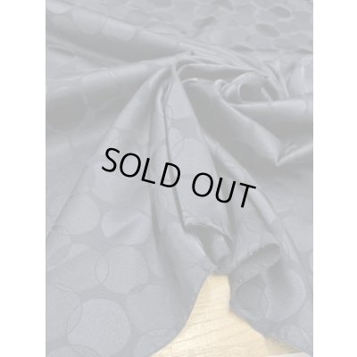 画像7: 生地:ポリストレッチサテンジャガード織り(紺)