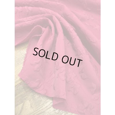 画像5: 生地：ポリエステル100％凹凸エンボス加工フラワー調（ピンク）