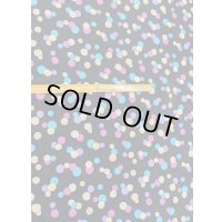 生地：水玉柄ポリエステルデシン（紺）