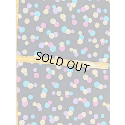 画像2: 生地：水玉柄ポリエステルデシン（紺）