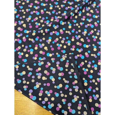 画像3: 生地：水玉柄ポリエステルデシン（紺）