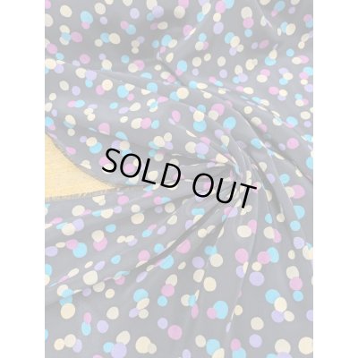 画像4: 生地：水玉柄ポリエステルデシン（紺）