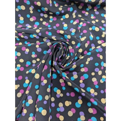 画像5: 生地：水玉柄ポリエステルデシン（紺）