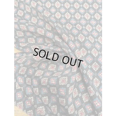 画像4: 生地：ダマスク柄ポリエステルサテンジャガード（黒）