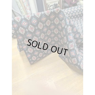 画像6: 生地：ダマスク柄ポリエステルサテンジャガード（黒）