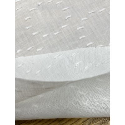 画像5: 生地：綿100％サークルカットジャガード（白）