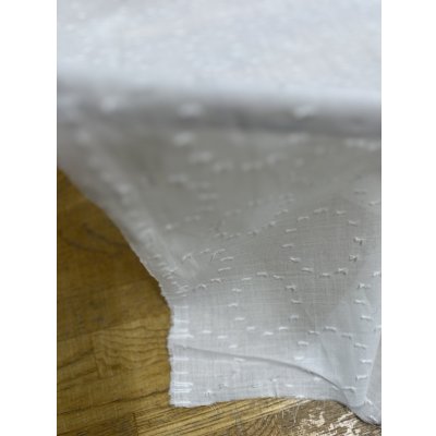 画像8: 生地：綿100％サークルカットジャガード（白）