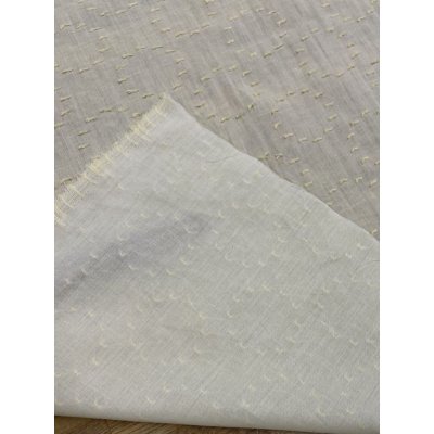 画像3: 生地：綿100％サークルカットジャガード（黄色）