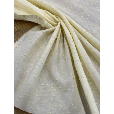 画像5: 生地：綿100％サークルカットジャガード（黄色）