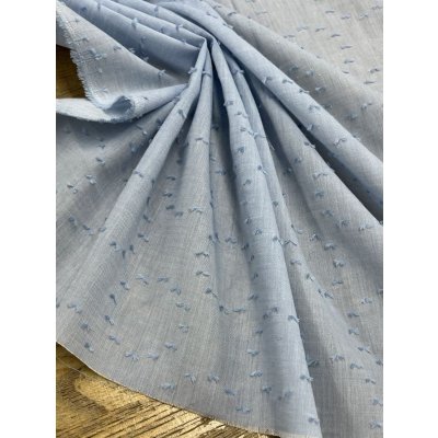 画像5: 生地：綿100％サークルカットジャガード（水色）