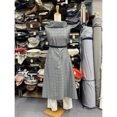 画像9: 生地：綿100％サークルカットジャガード（黒）