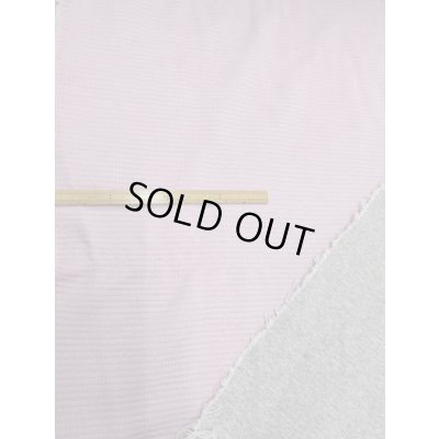 画像1: 生地：針抜きダブルフェイスキルトニット（グレー／ピンク）