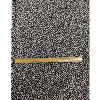 画像2: 生地：杢糸ウールツイード（茶／白）