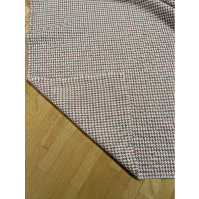 画像5: 生地： ３配色千鳥格子チェックのツイード（生成／ピンク／茶）