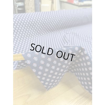 画像4: 生地：プロヴァンス風小紋柄ポリプリント（紺／青）