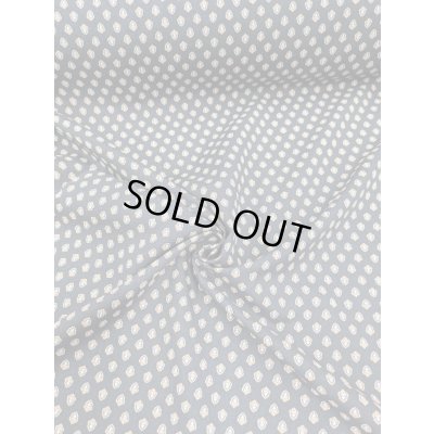 画像6: 生地：プロヴァンス風小紋柄ポリプリント（紺／青）