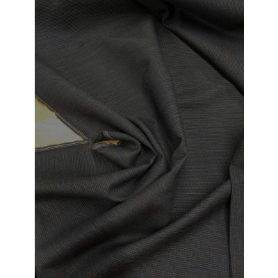 画像5: 生地：ウールポリグラデーション糸入りワッフル織り（黒）