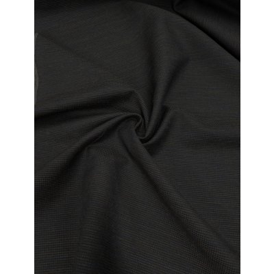 画像6: 生地：ウールポリグラデーション糸入りワッフル織り（黒）