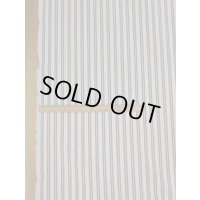 生地：ポリウールストライプ（オフ／紺）