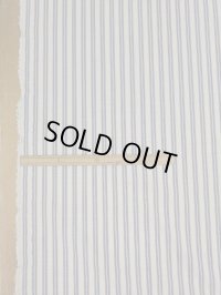 生地：ポリウールストライプ（オフ／紺）