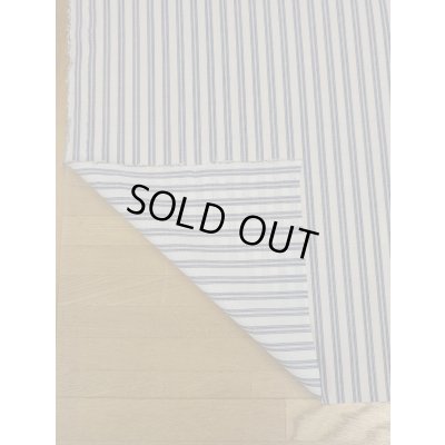 画像3: 生地：ポリウールストライプ（オフ／紺）