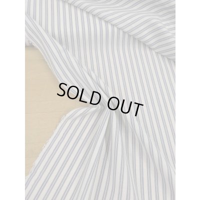 画像5: 生地：ポリウールストライプ（オフ／紺）