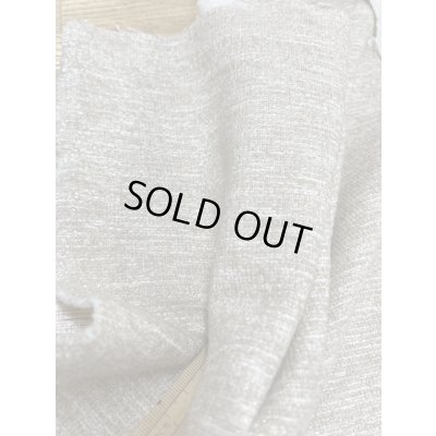 画像7: 生地：ラメ入りツイード風ニット（ベージュ）