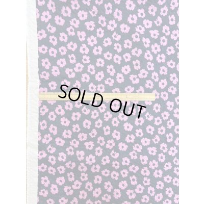 画像1: 生地：綿80ローンミラクルウェーブプリント（紺／ピンク）