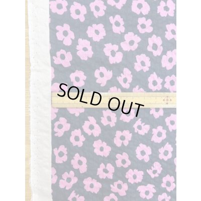 画像2: 生地：綿80ローンミラクルウェーブプリント（紺／ピンク）