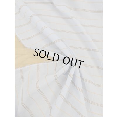 画像5: 生地：綿レーヨンリネンドビーボーダー広巾（水色／黄）