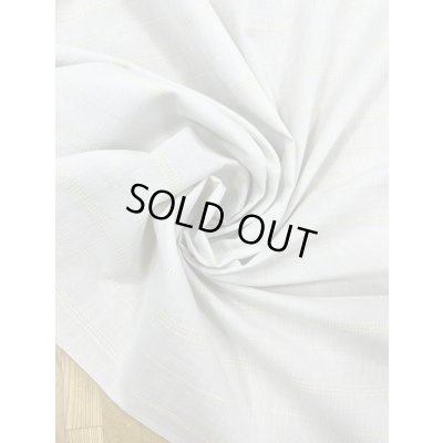 画像6: 生地：綿レーヨンリネンドビーボーダー広巾（ベージュ／黄）