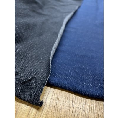 画像7: 生地：デニム調ニット（黒）