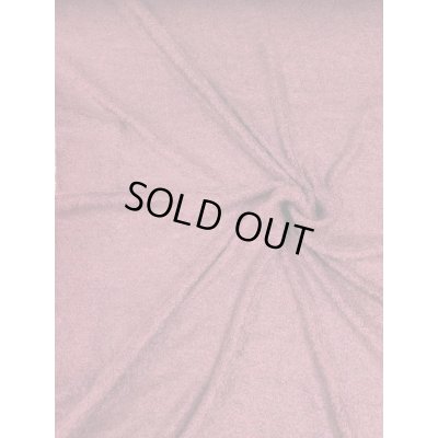 画像5: 生地：アクリル片面パイルニット（エンジ）