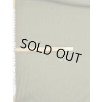 生地：ウールサージ（オリーブグリーン）