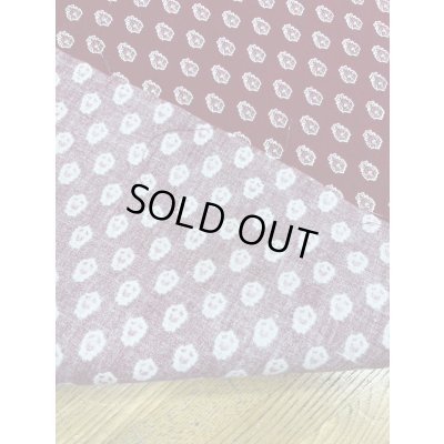 画像3: 生地：綿100％ソレイアード風プリント（赤紫）