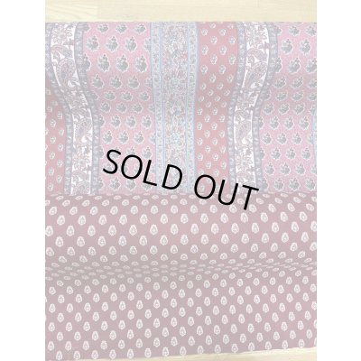 画像8: 生地：綿100％ソレイアード風プリント（赤紫）